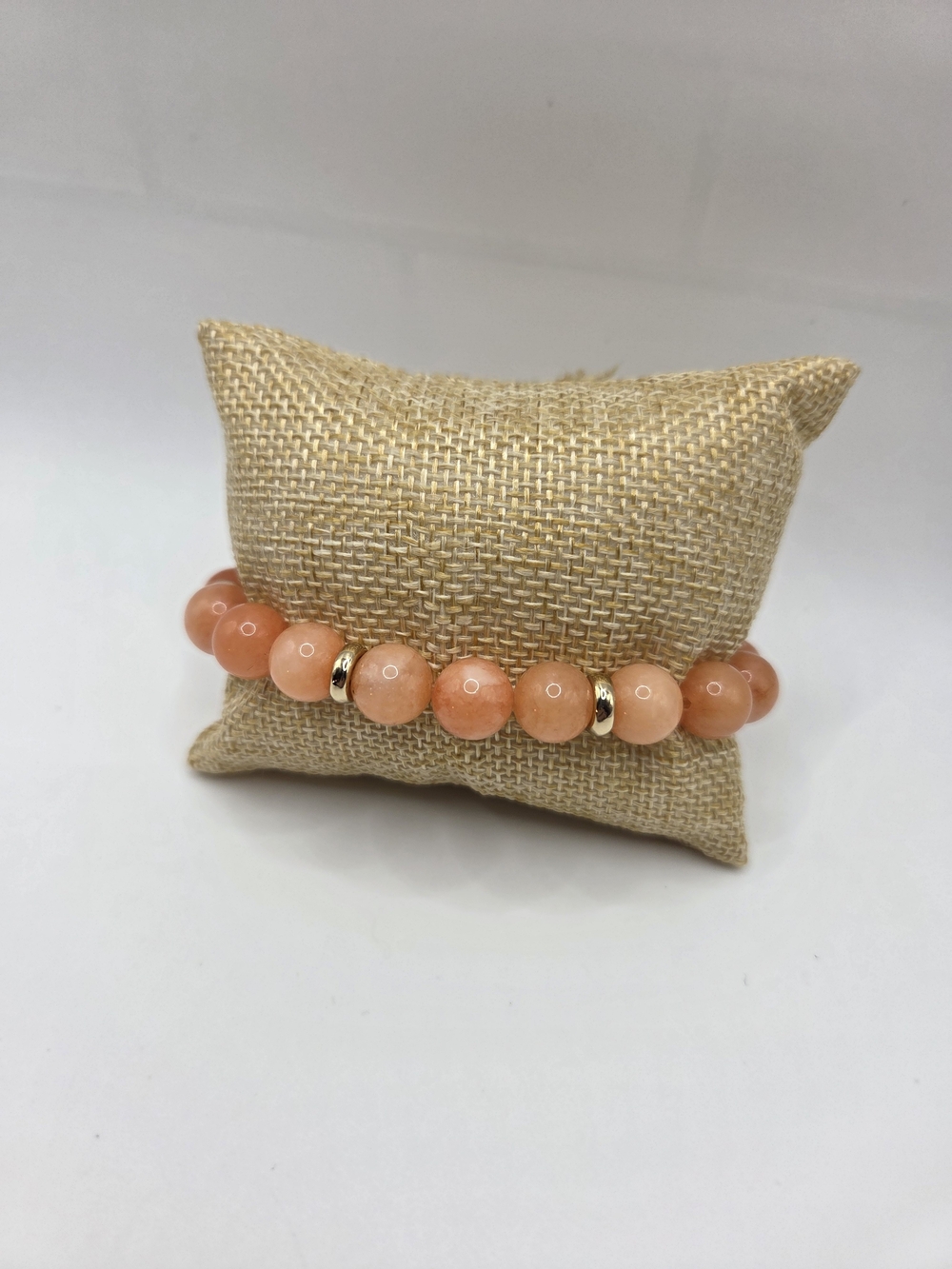 1477. Carnelian Stretch Bracelet